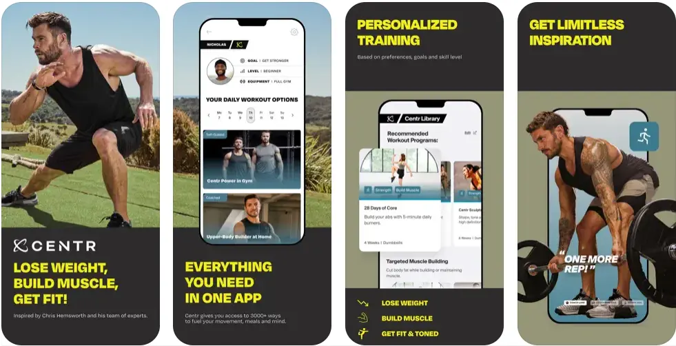 Centr Fitness App